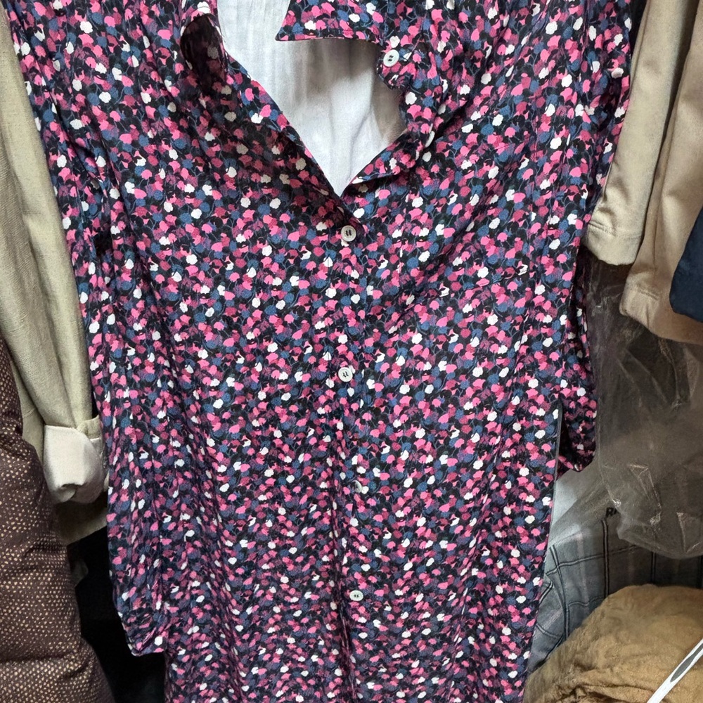 A.P.C. Multicolor Floral Shirt